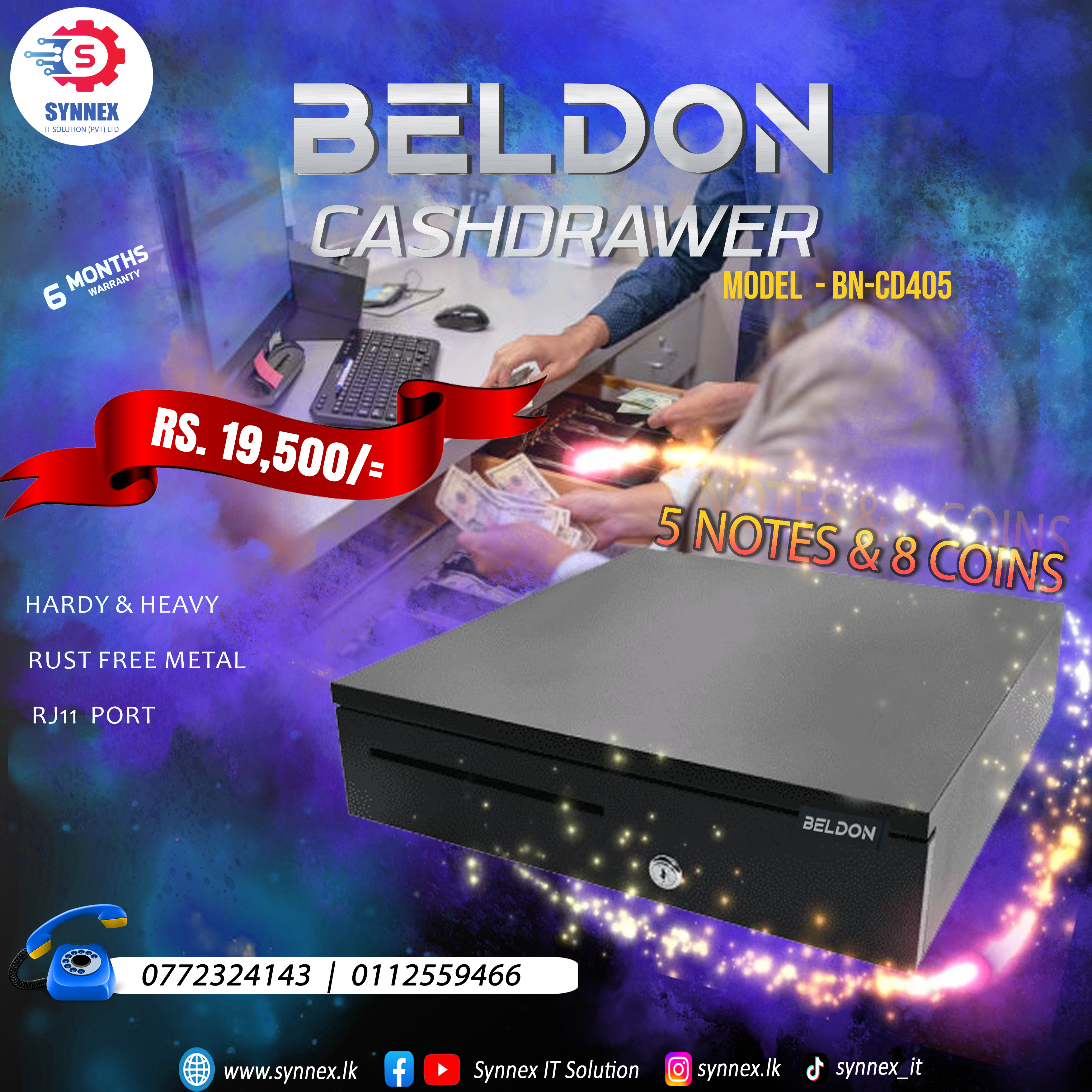 Beldon cashdrawer