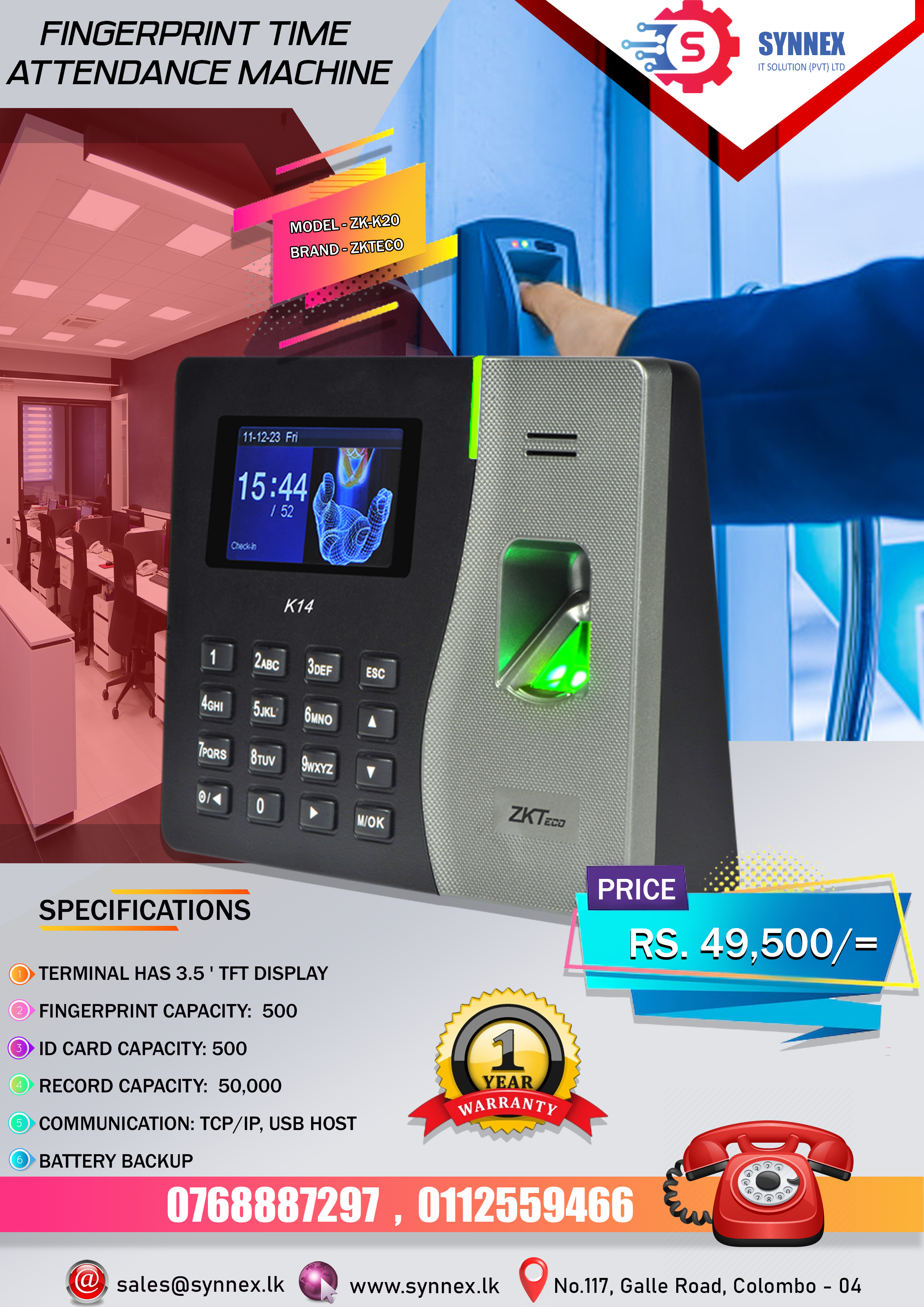 bluetooth printer k20